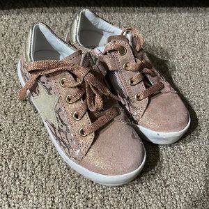 Naturino leather star sneaker